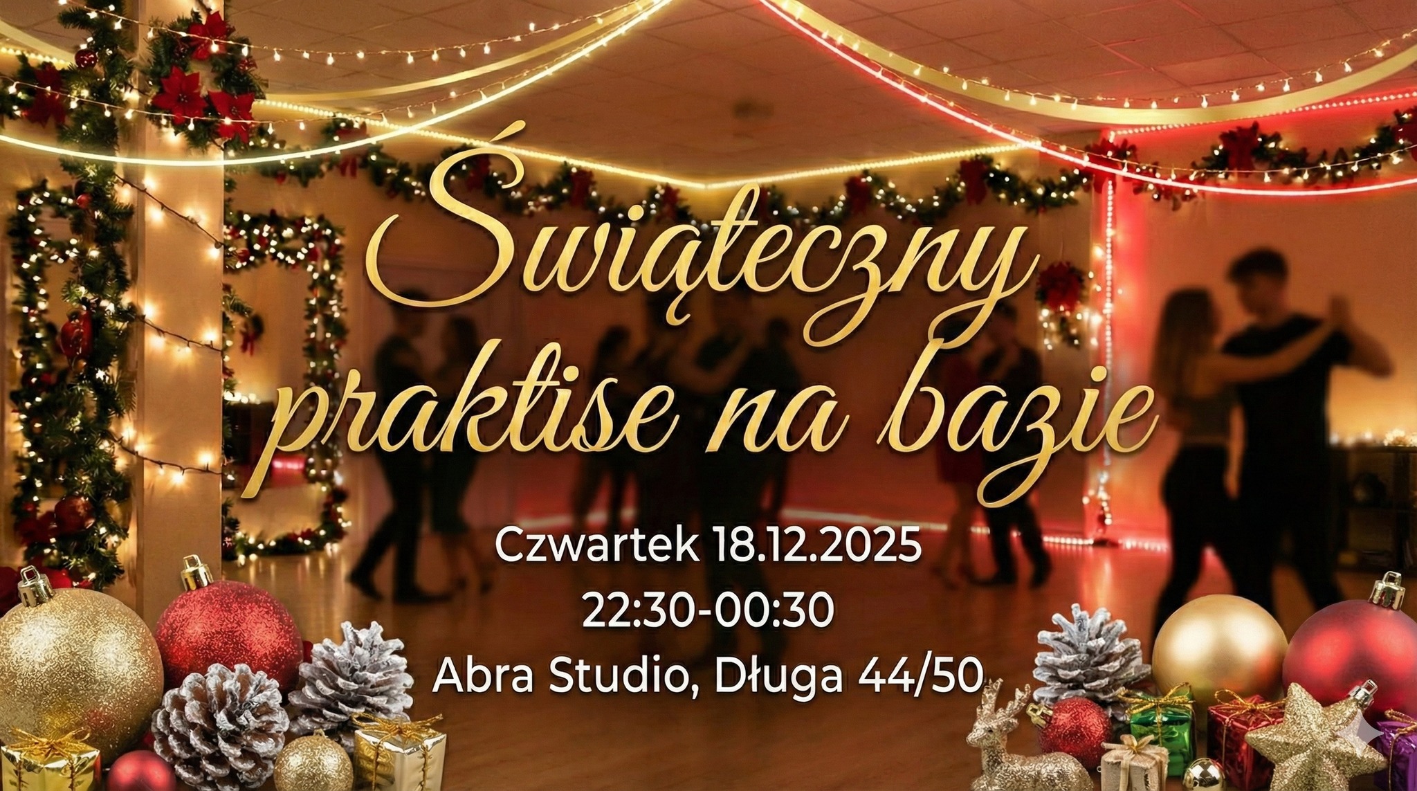 Świąteczny zouk praktise na bazie