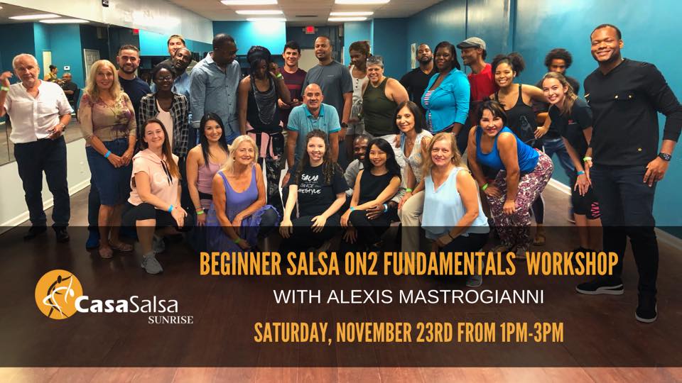 Beginner Salsa On2 Fundamentals Workshop