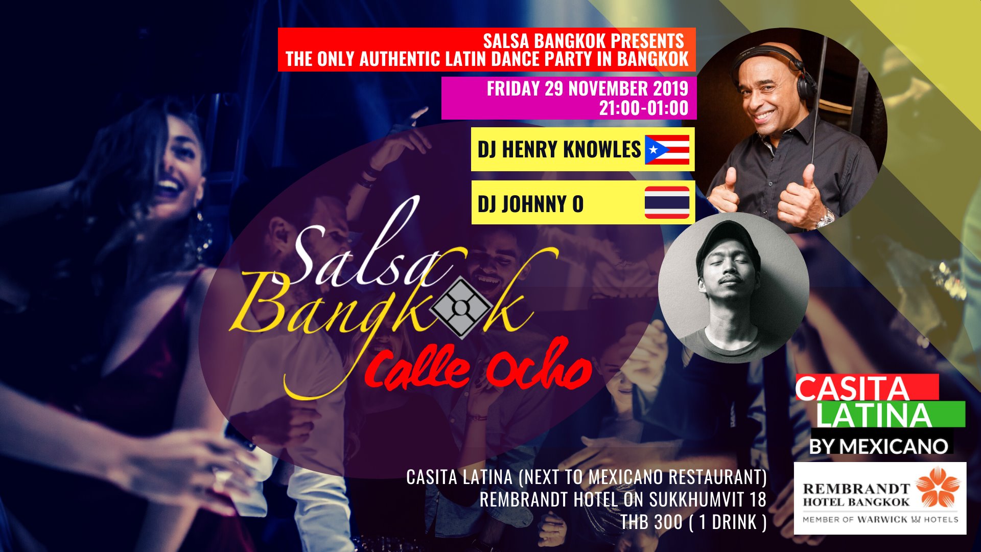 Salsa Bangkok Party - Calle Ocho