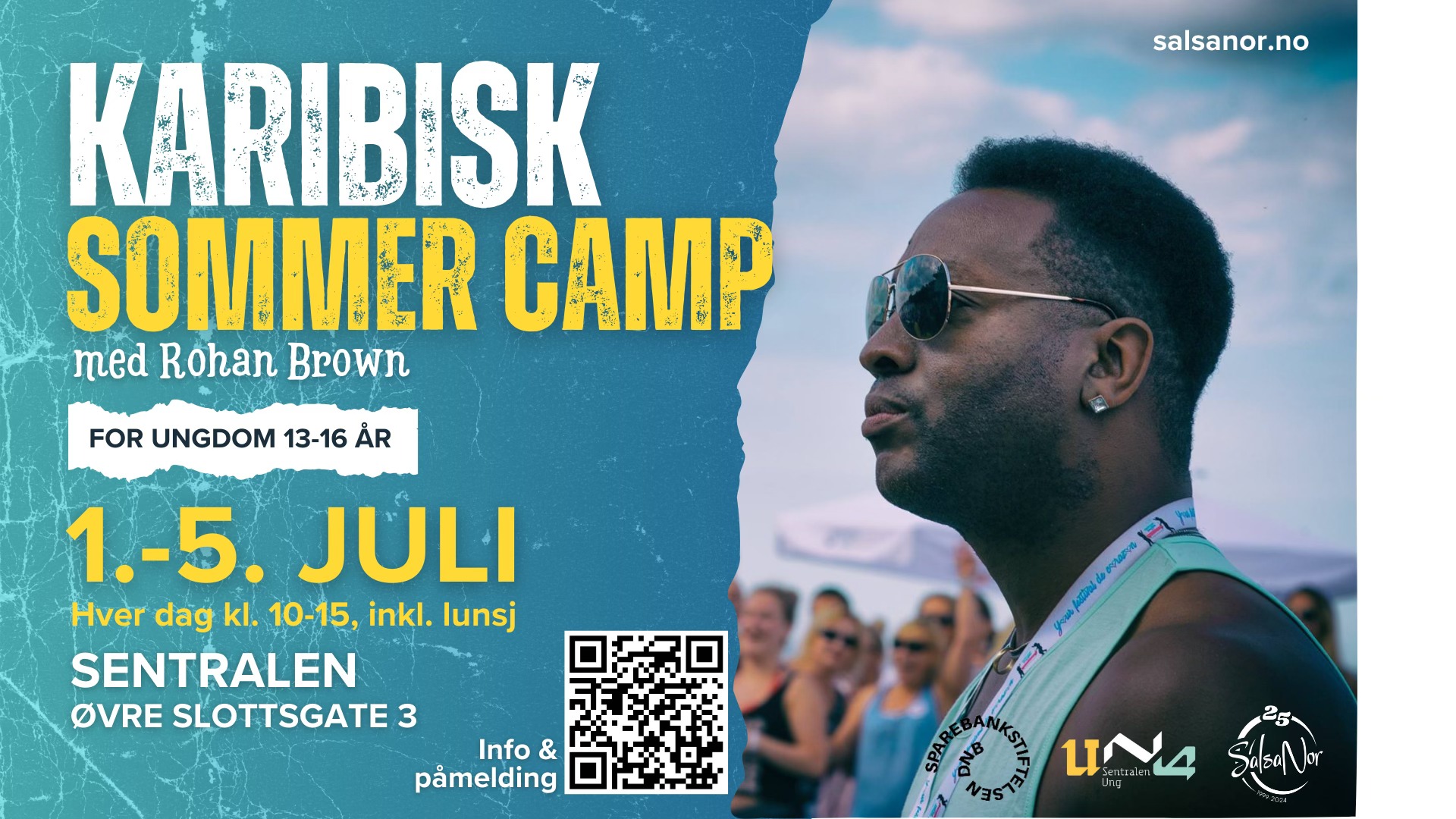 Karibisk Sommercamp 13-16 år
