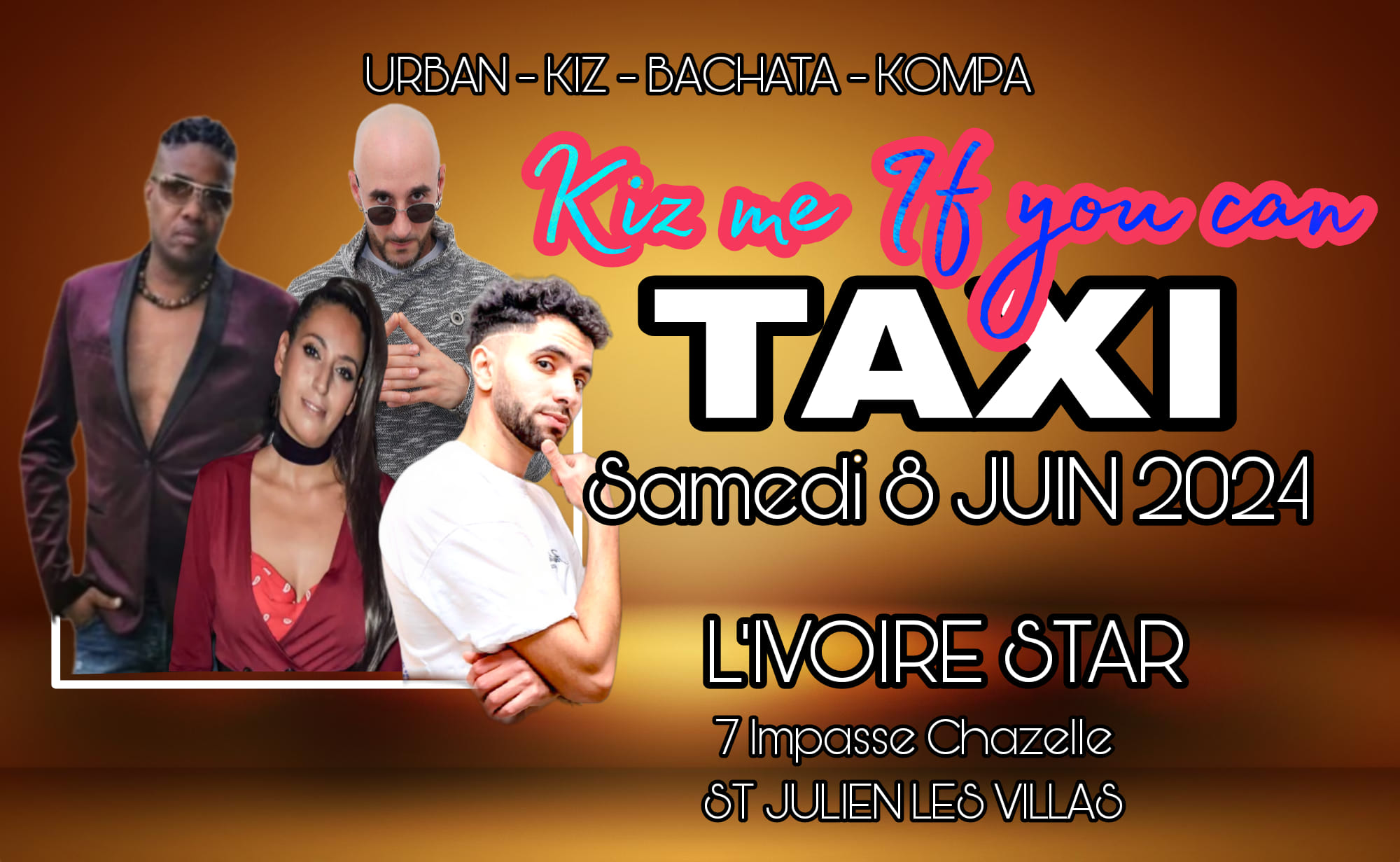 Taxi Kiz me if you can - Troyes