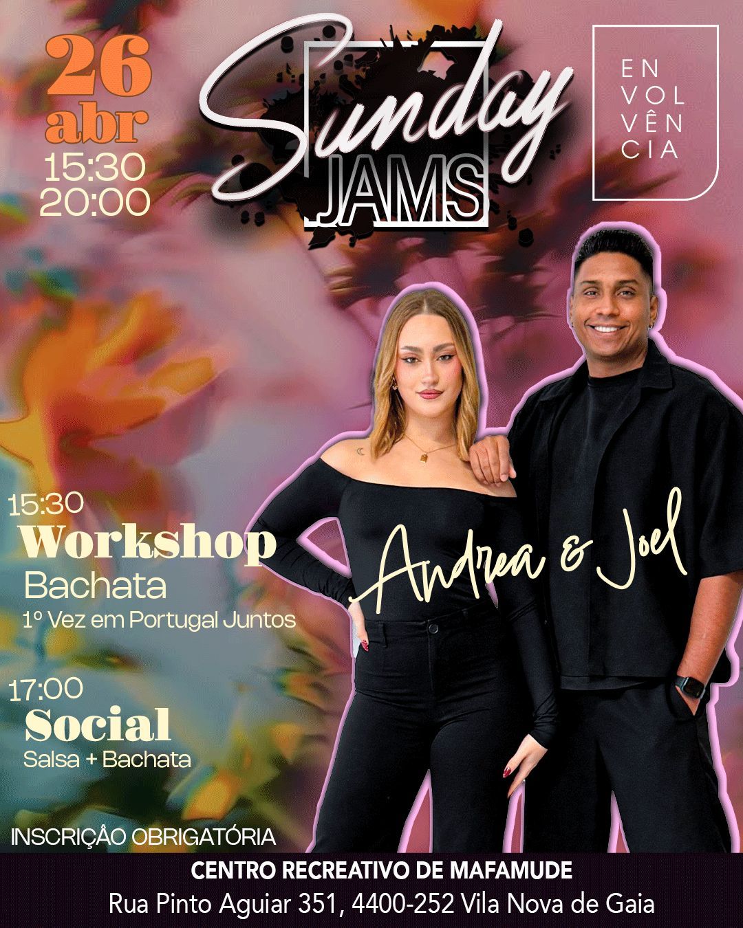 Sunday Jams - 26Abril - Joel & Andrea