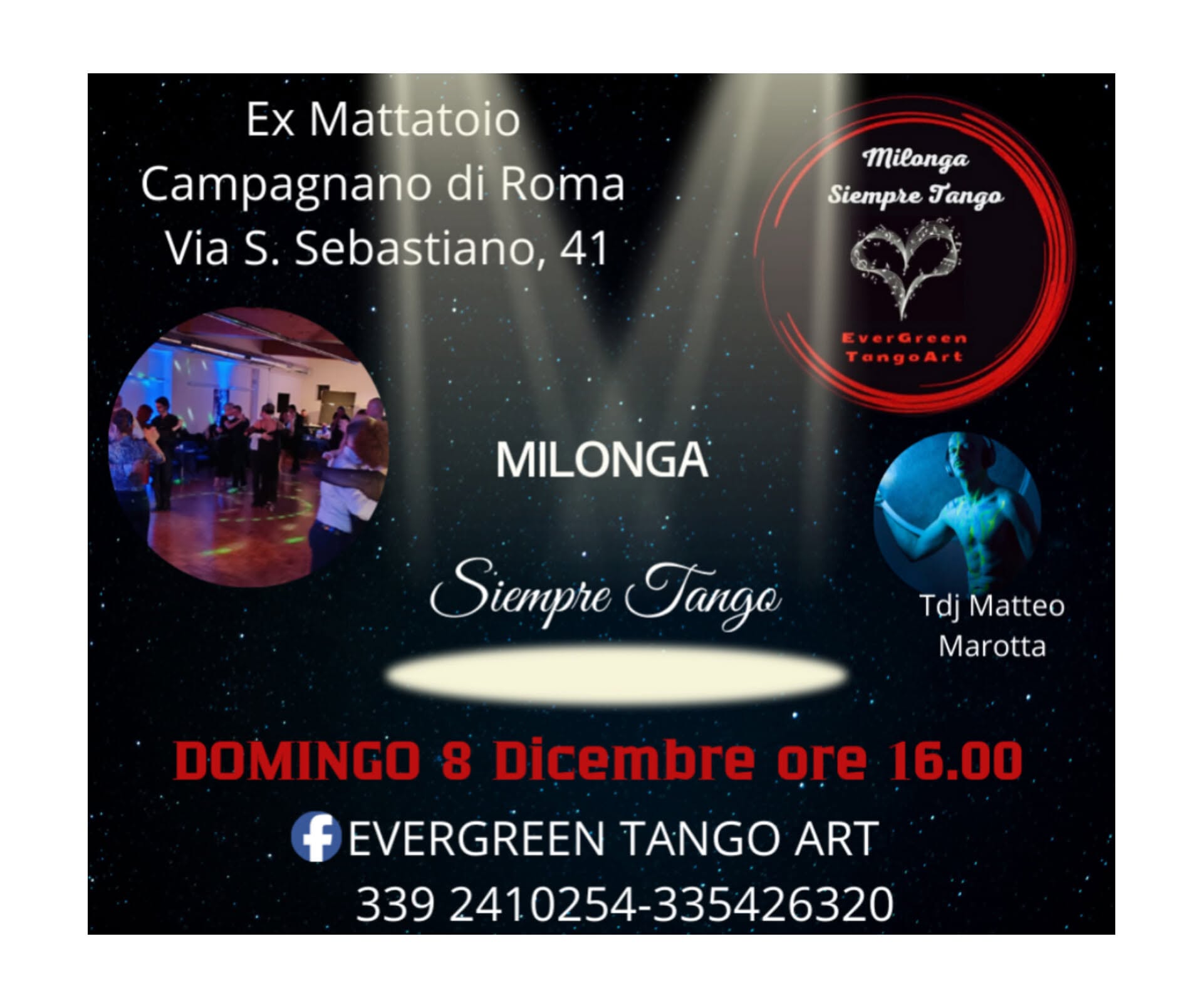 Milonga Siempre Tango Domingo