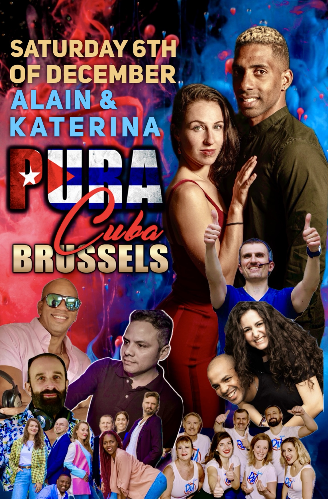 Pura Cuba Brussels Gala with Alain & Katerina