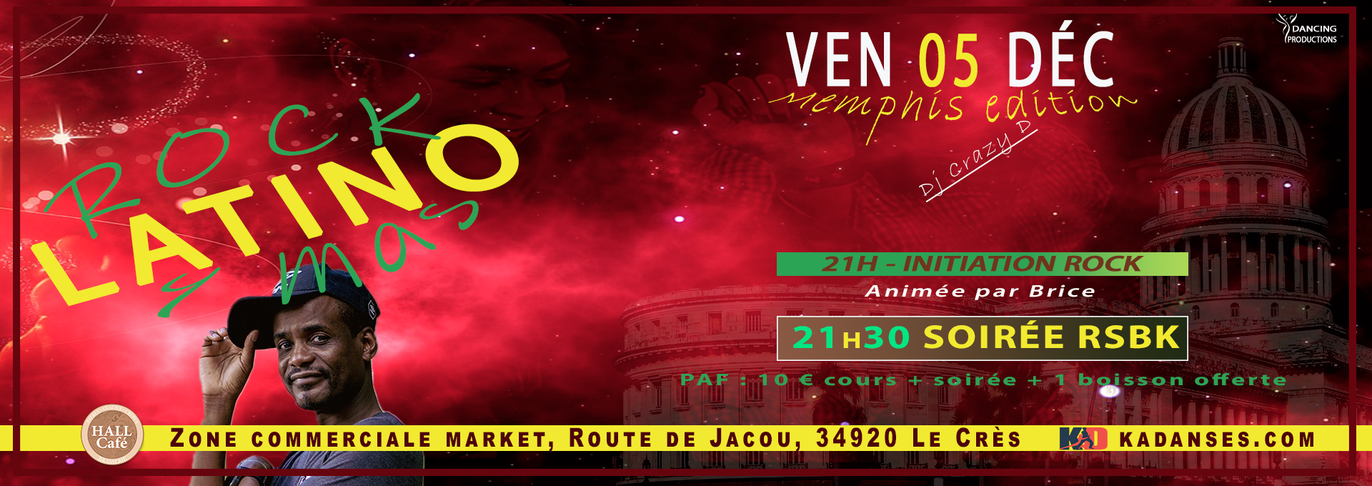 Soirée SBKR y mas - Memphis edition