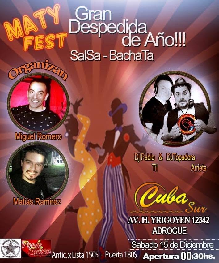 Gran Despedida De Año En Cuba Sur Adrogue