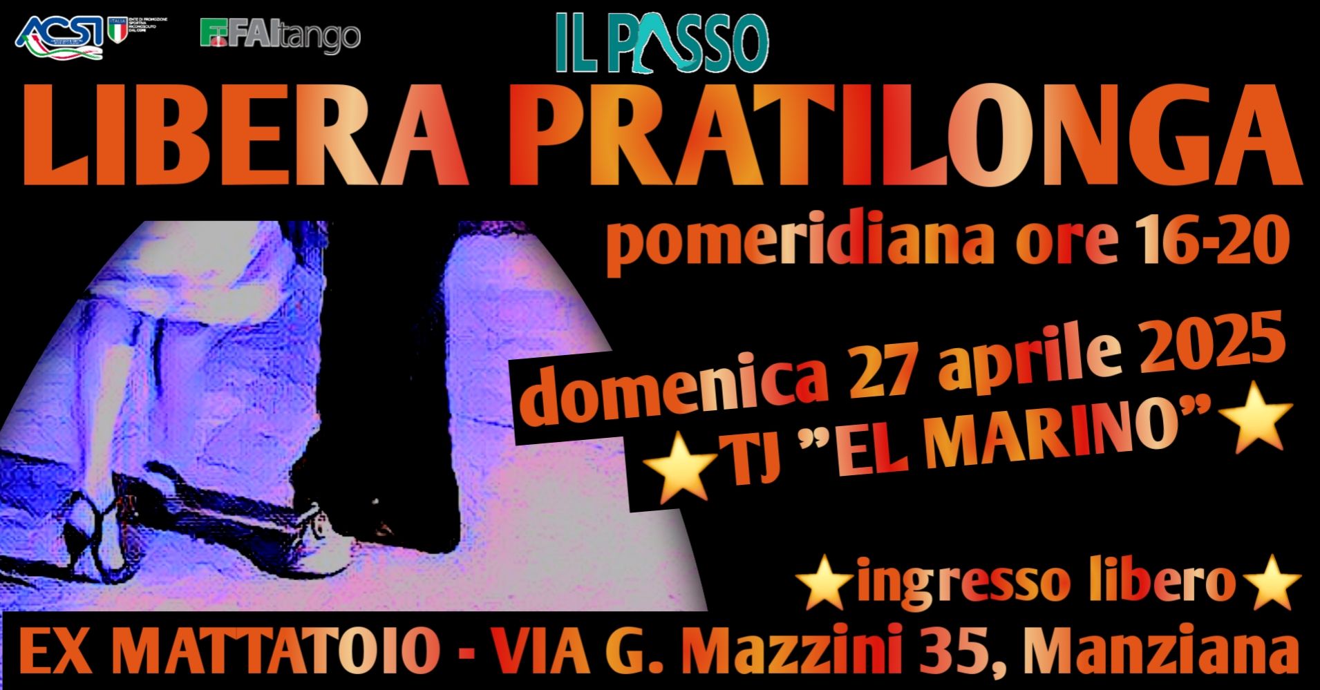LIBERA PRATILONGA *pomeridiana* A MANZIANA