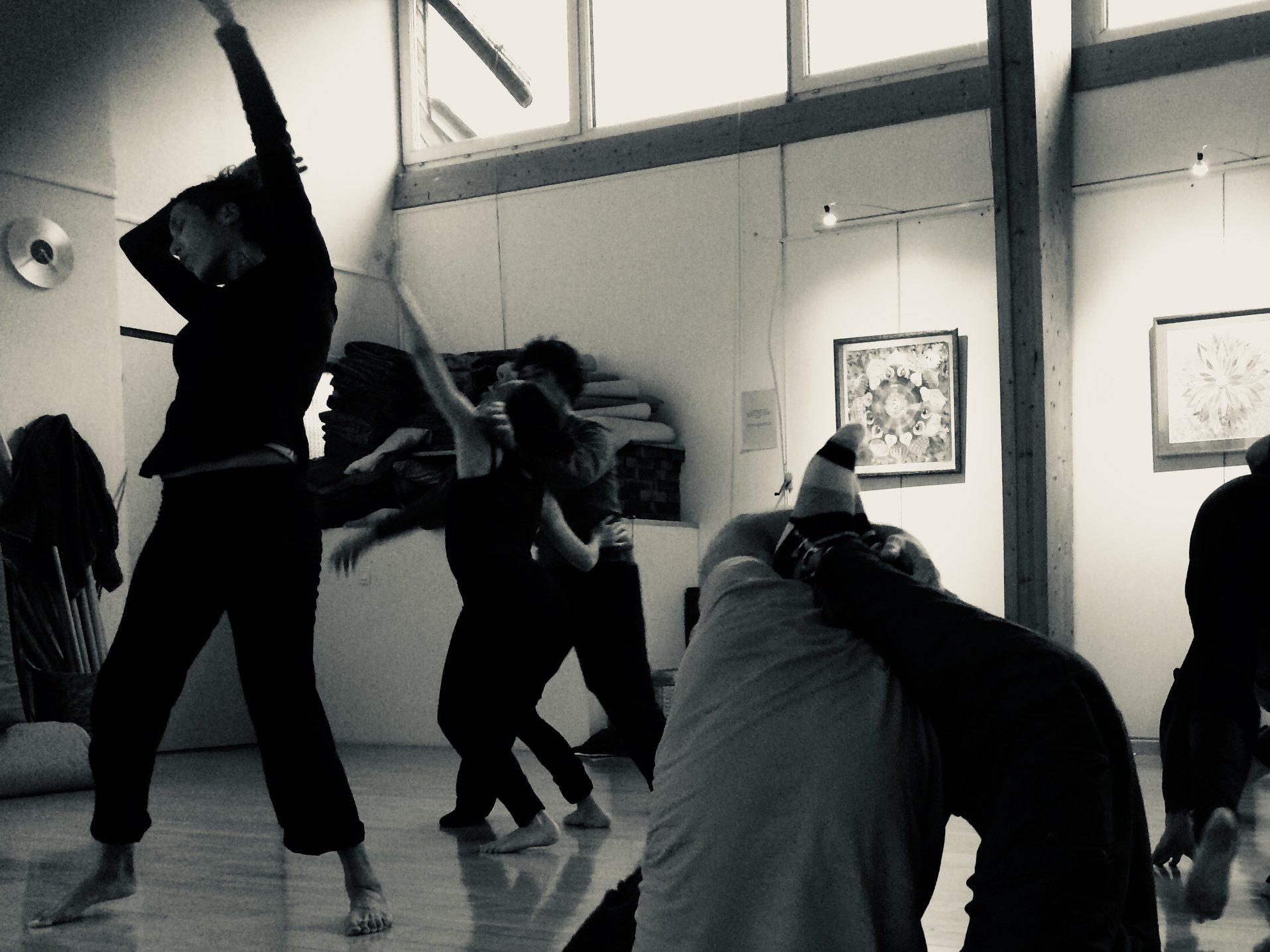 Bal de contact impro