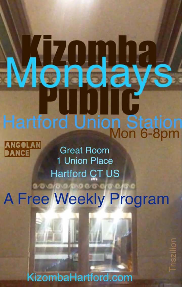 Mon Dec 12 Free Kizomba Practice - All Ages - Union Station Hfd