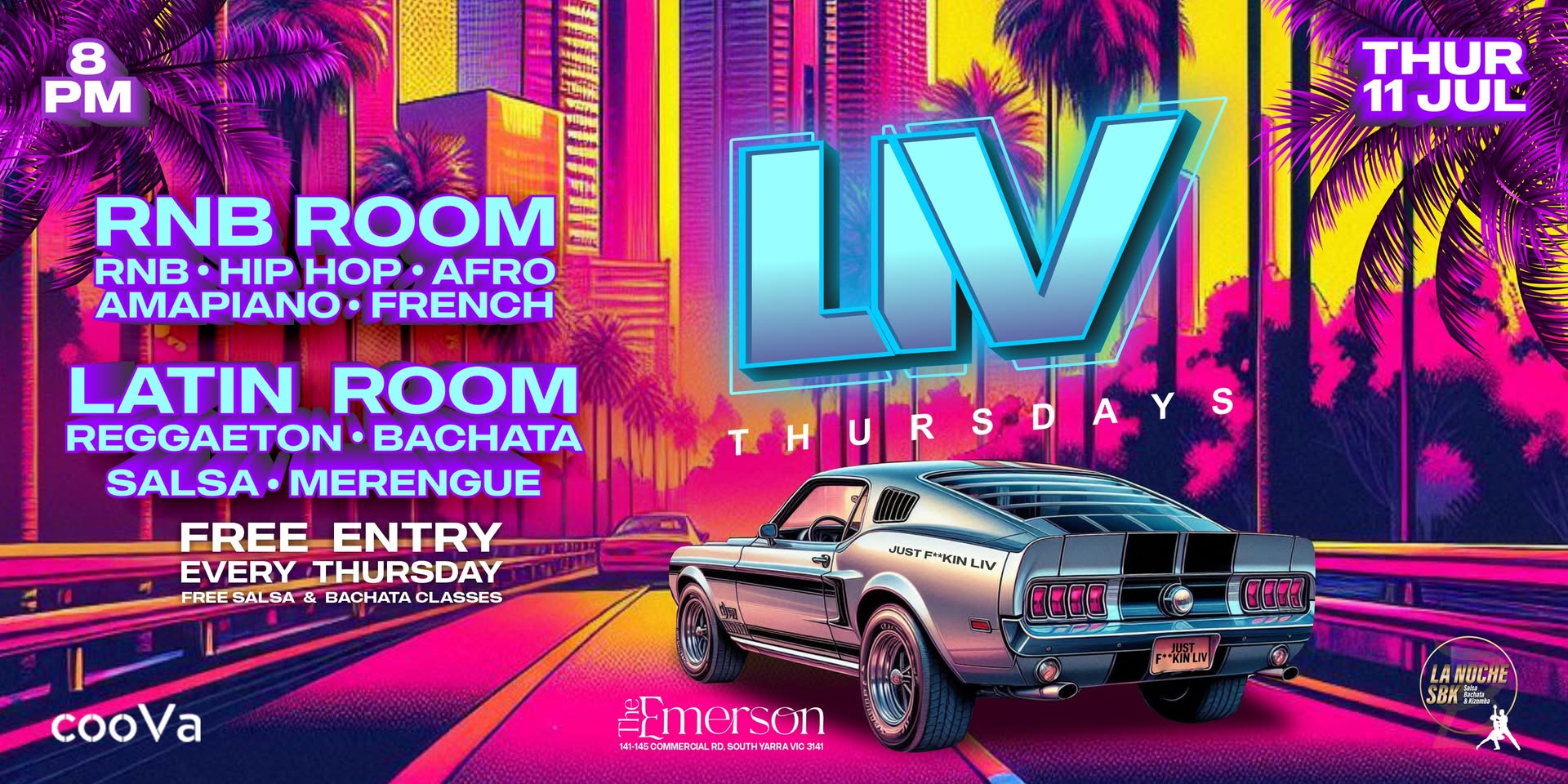 LIV Thursdays - Week 2 Latino & RnB 2 Levels
