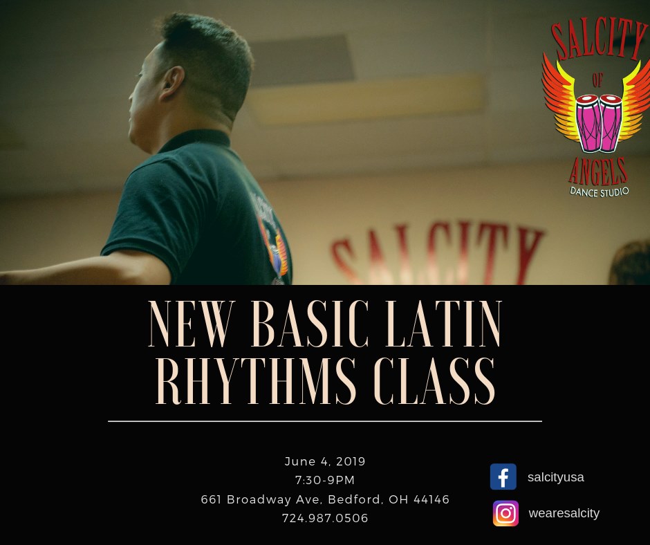 New Basic Latin Rhythms Class at Salcity