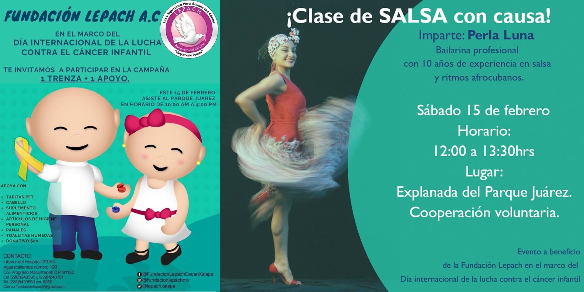 Clase de SALSA con causa