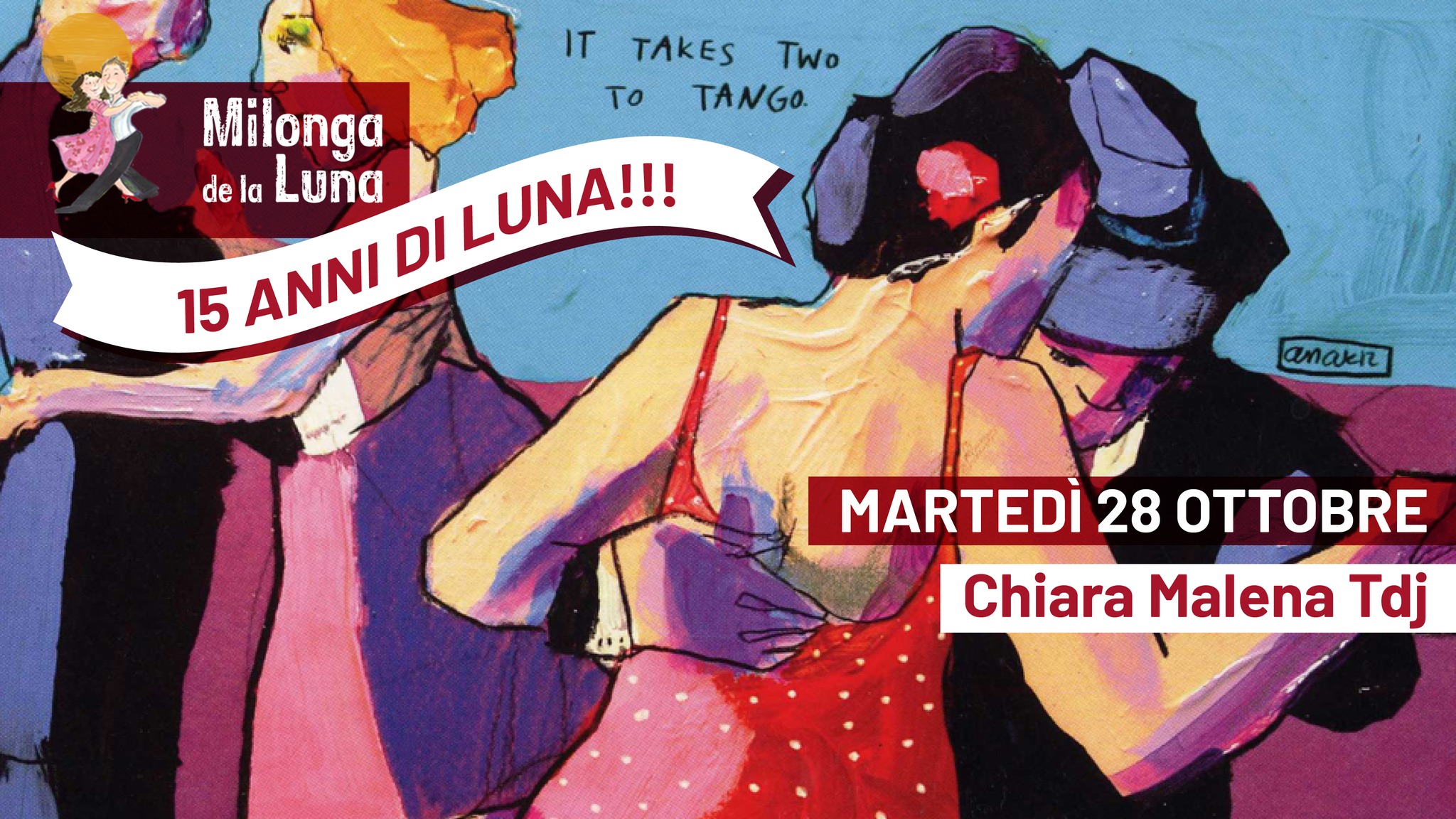 LA milonga de la Luna, 15 anni di tango!