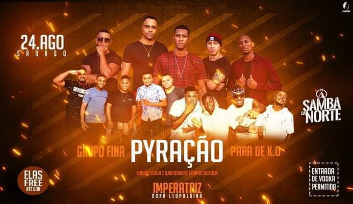 É Hoje -Samba da norte •• Entrada de vodka •• Elas free