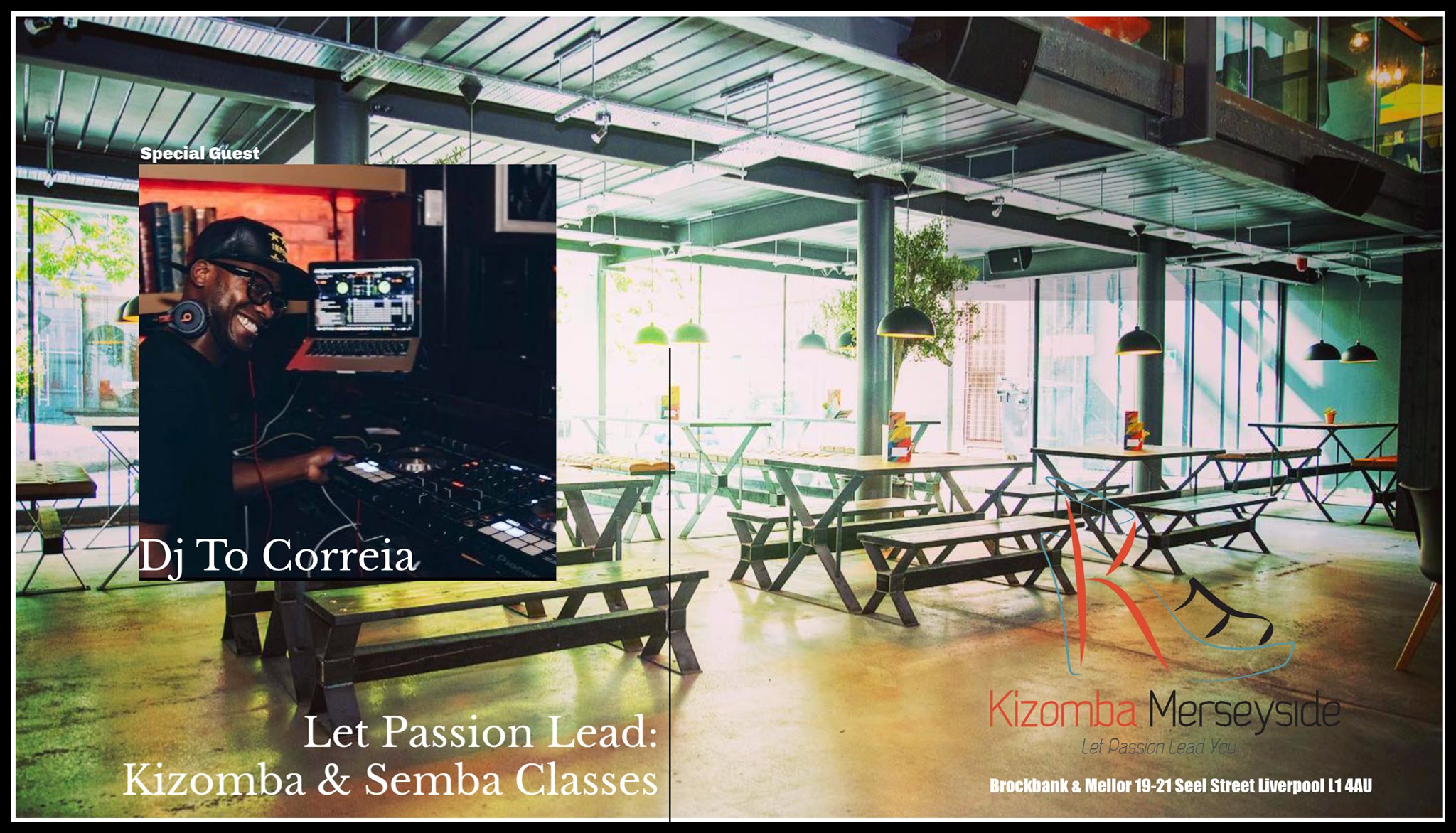 Let Passion Lead You: Kizomba&Semba Classes Guest Dj To Correia