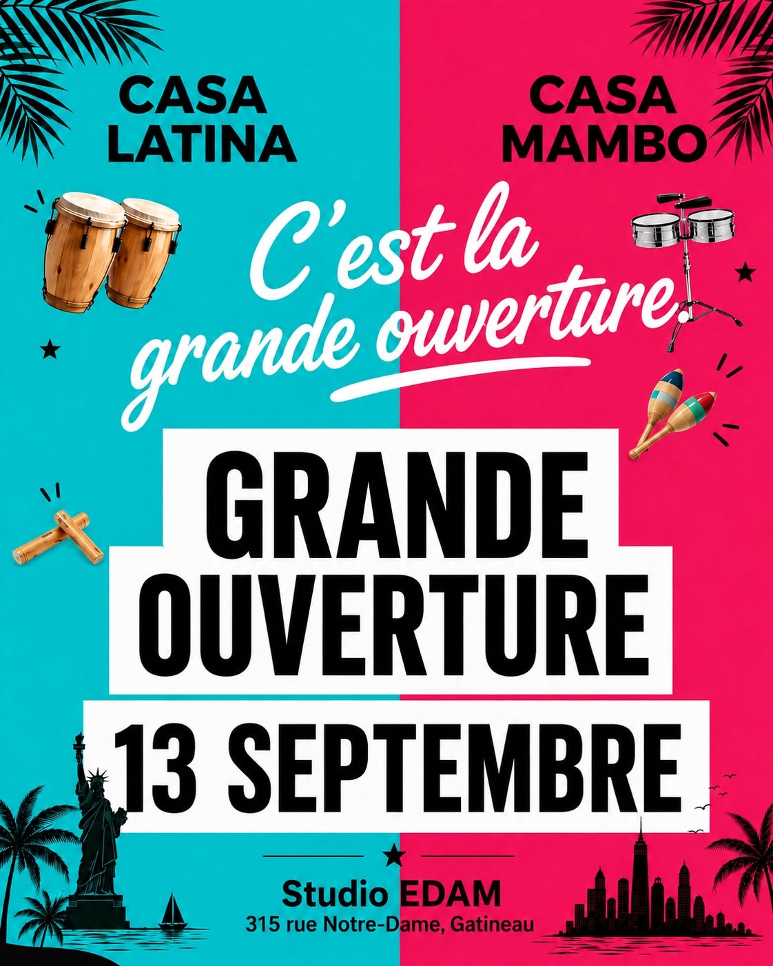 CASALATINA CASA MAMBO LE RETOUR CHEZ EDAM 🤩