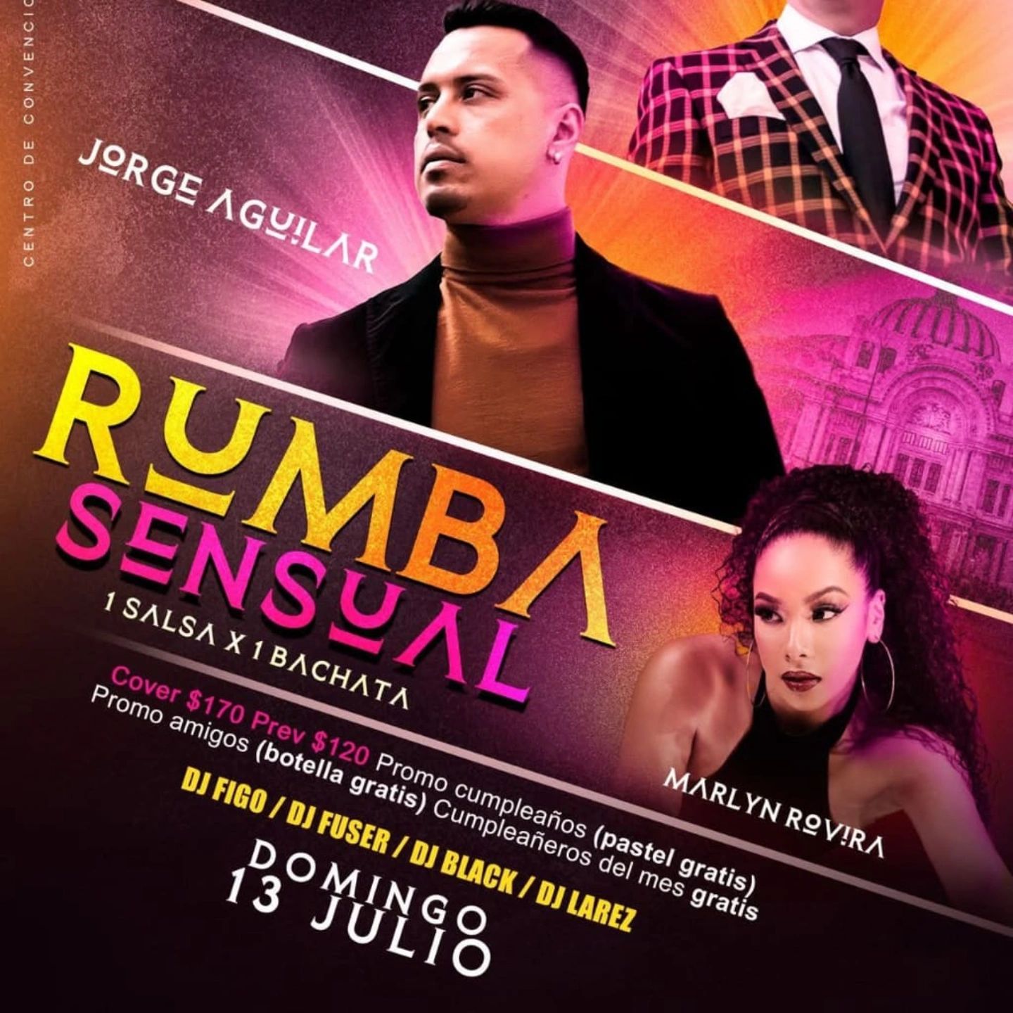 Rumba Sensual - domingo 13 de julio 4 pm