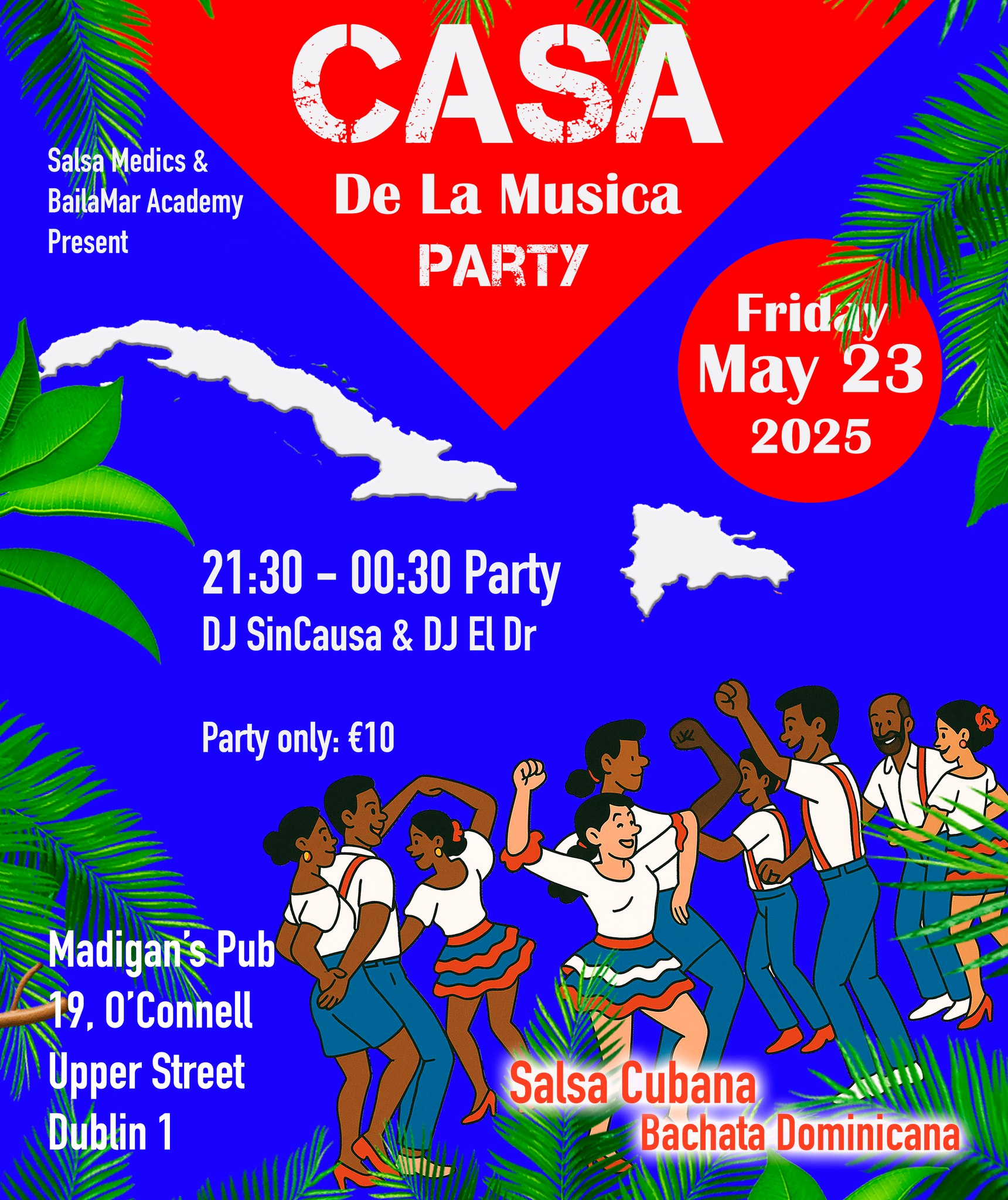 Casa De La Musica Party in Madigan's Pub