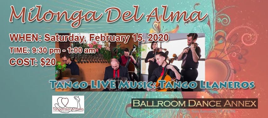 Valentine Milonga Live Music: Special Event Tango Llaneros