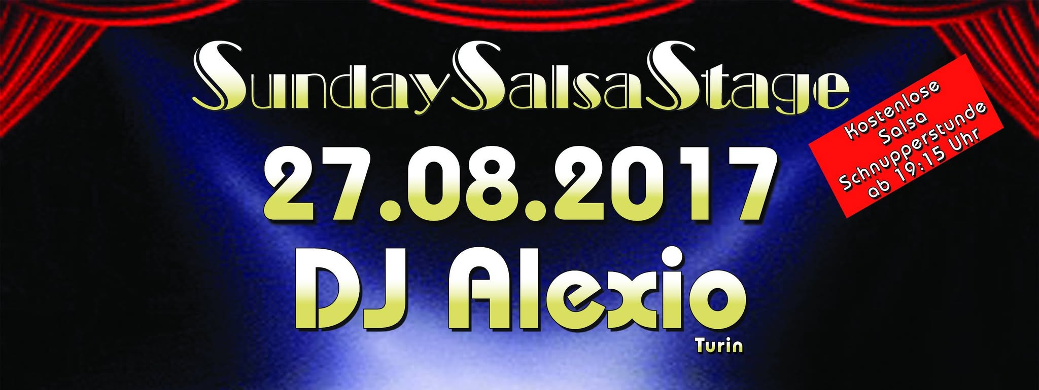 27.08.17 SundaySalsaStage & DJ Alexio, Turin
