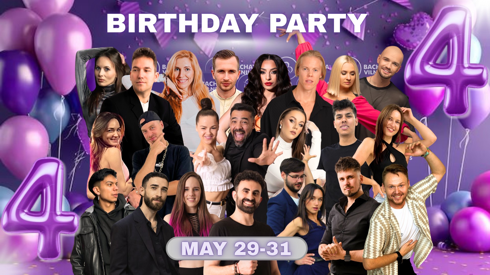 Bachata Vilnius 4th Anniversary 💜
