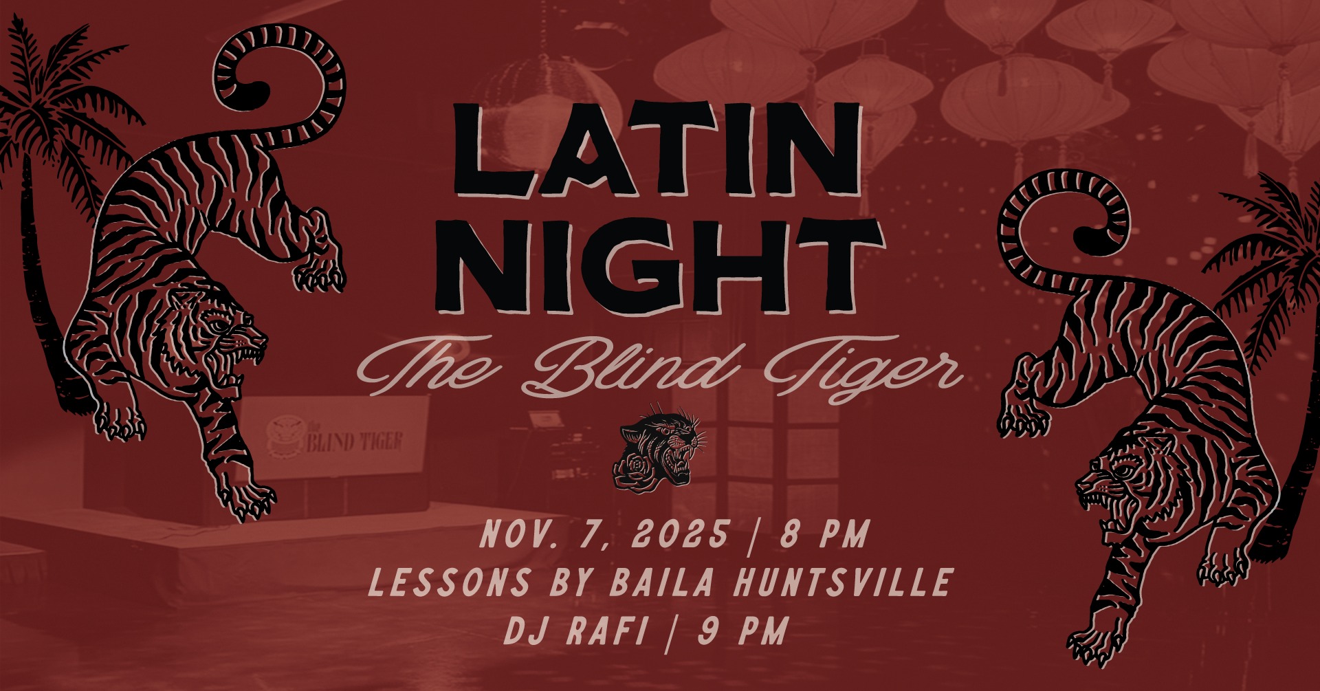 π₯ Latin Night at The Blind Tiger π₯