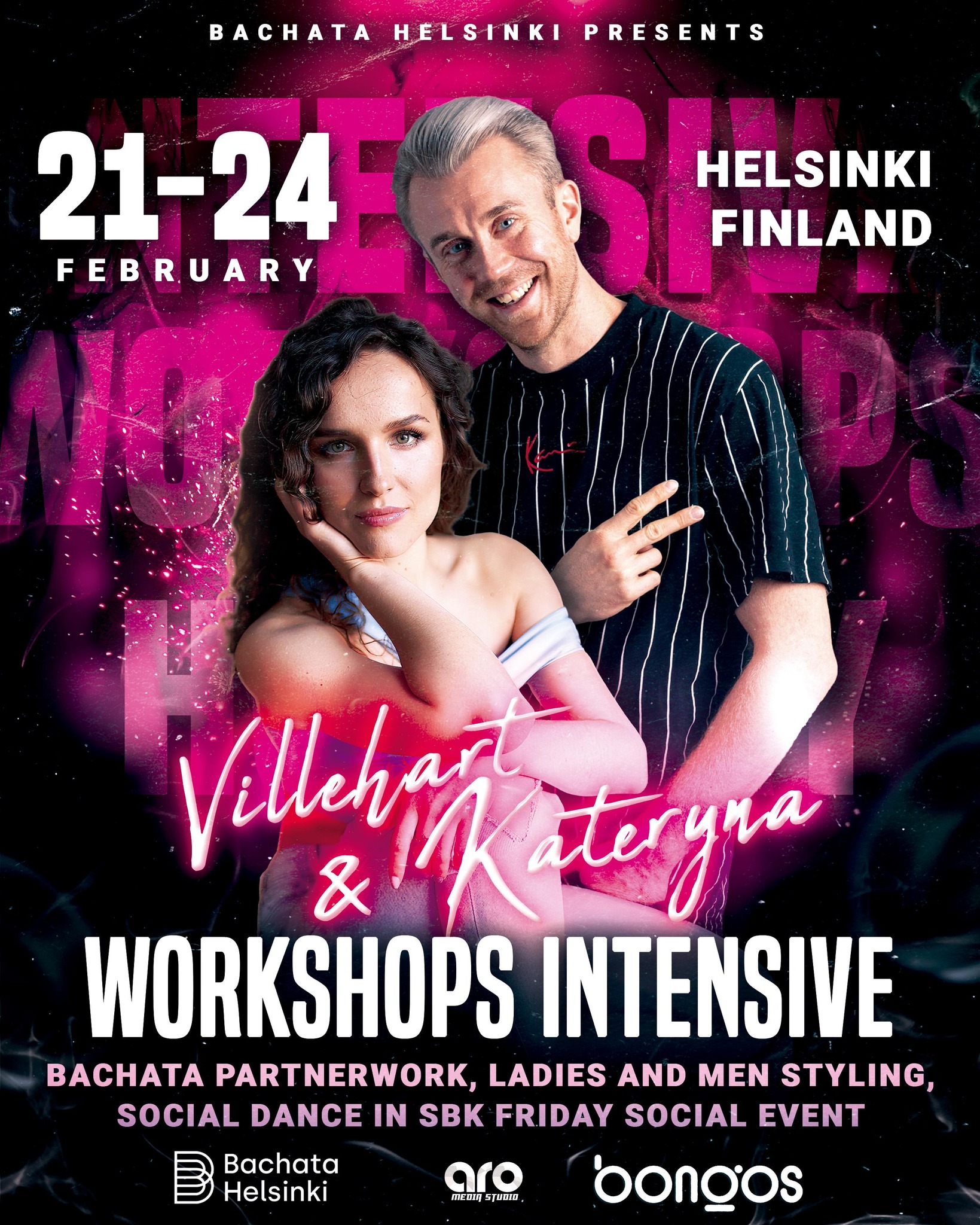 Bachata Workshops with Villehart & Kateryna