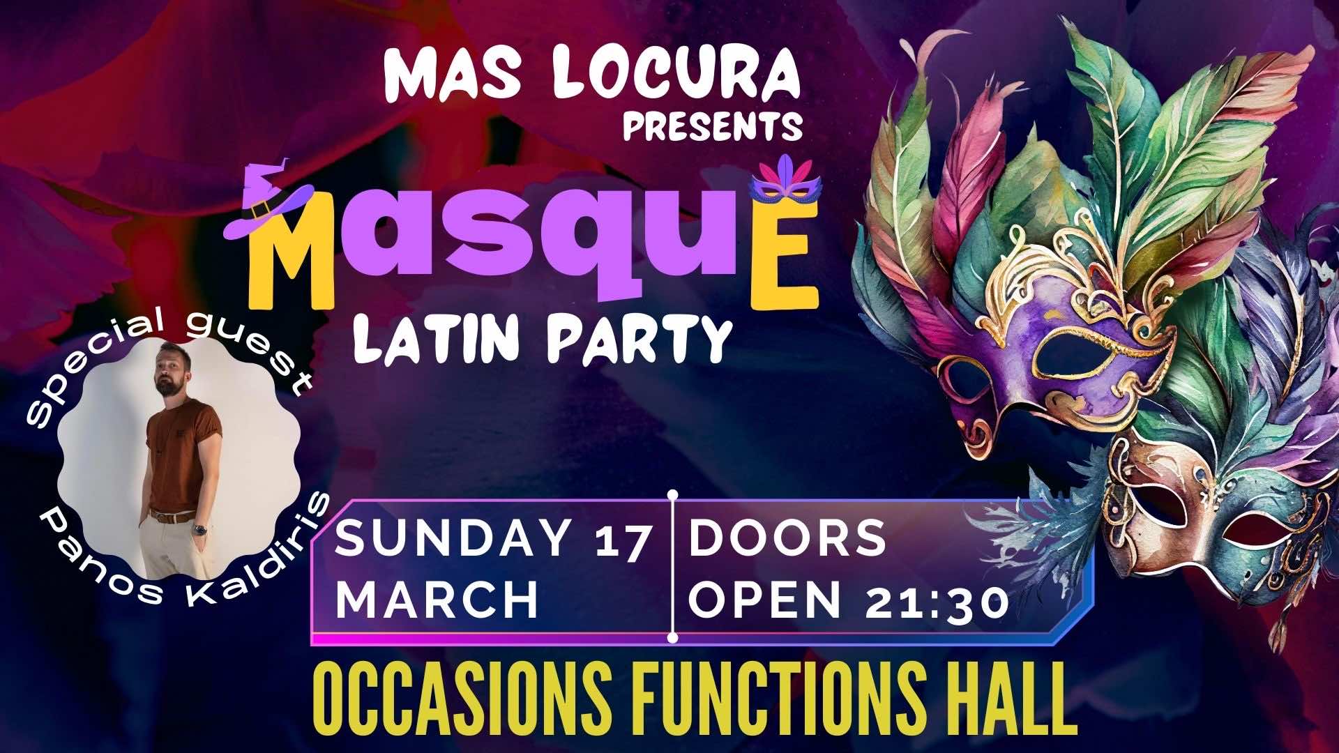 Màs Locura Masqué Latin Party