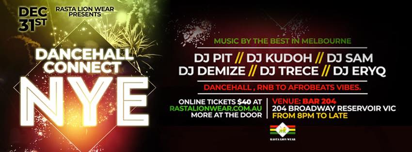 Dancehall connect NYE