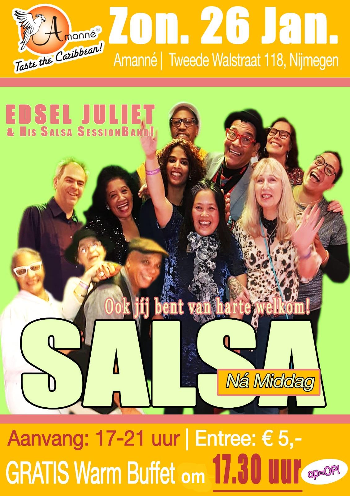 Nijmegen: Edsel Juliet & His Salsa SessionBand