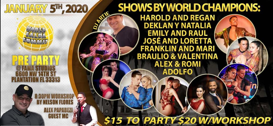 World Salsa Summit Pre-Party at FaMa