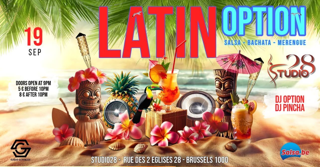˜”*°•.˜”*°• LATIN OPTION : Salsa - Bachata - Merengue •°*”˜.•°*”˜