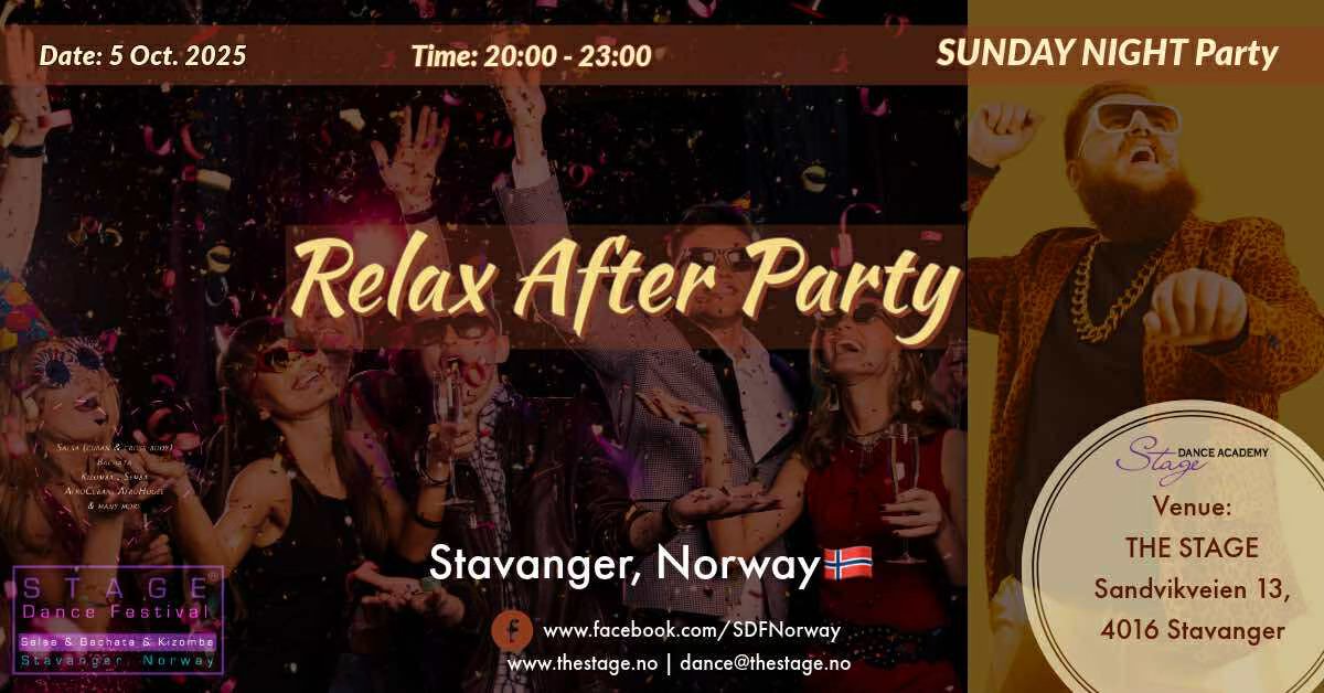 RELAXED AFTER PARTY SDF 2025