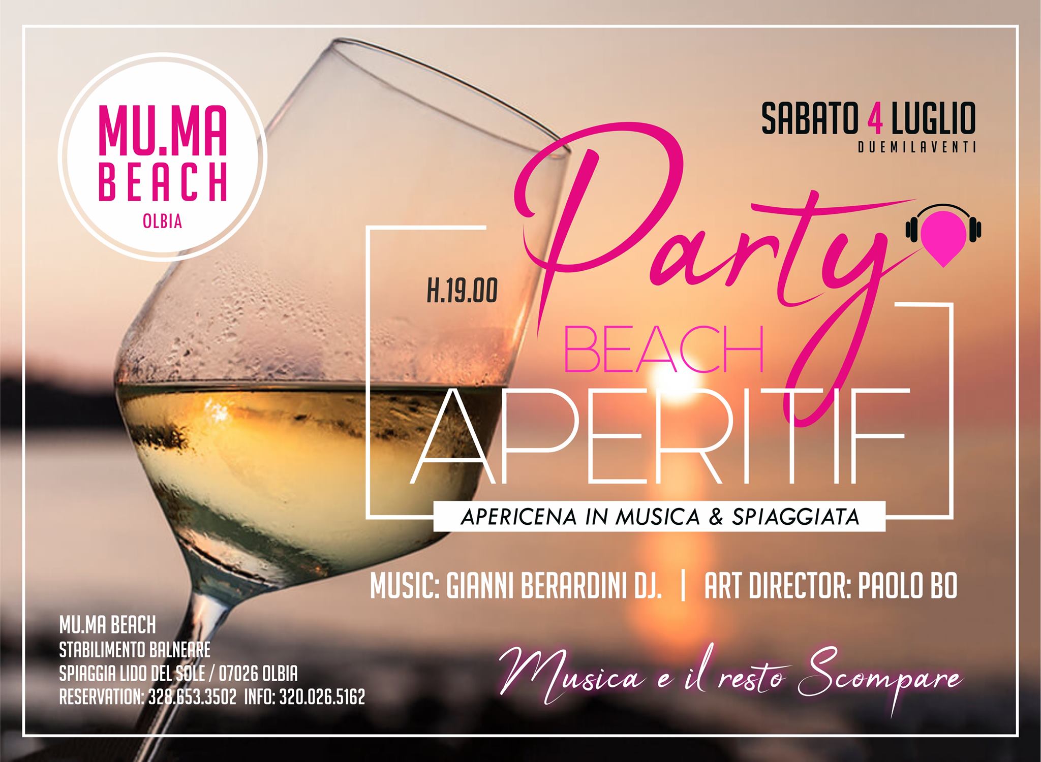 Aperitif Party Beach