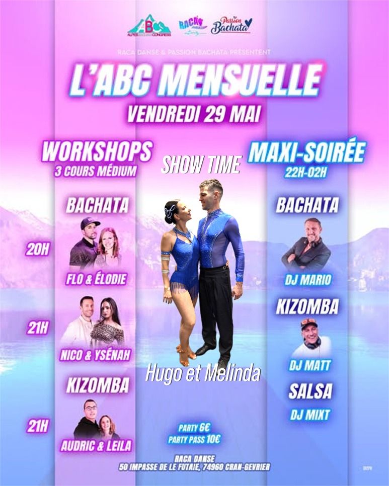 ABC Mensuelle vendredi 29 Mai Annecy