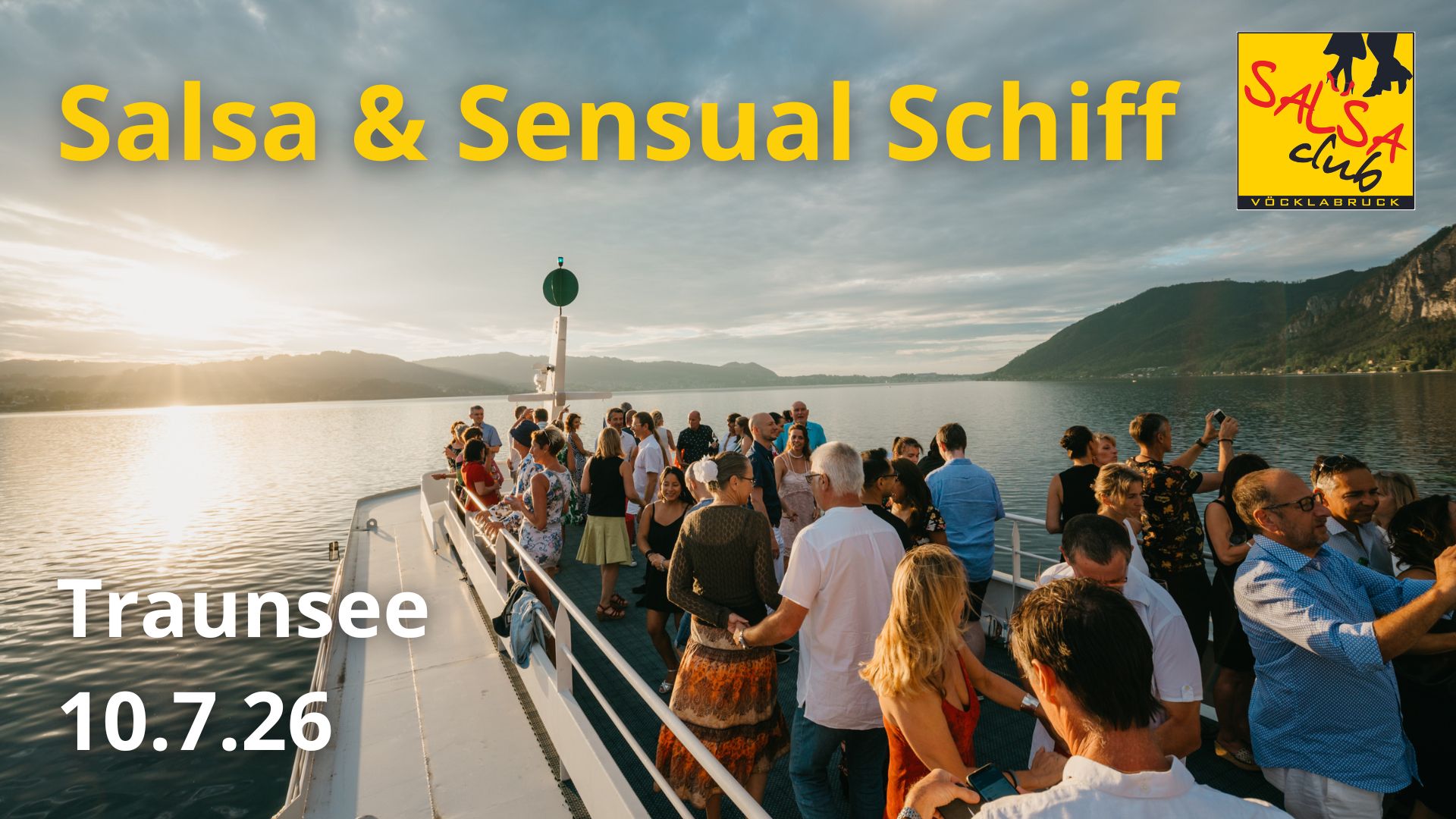 Salsa & Sensual Schiff am Traunsee