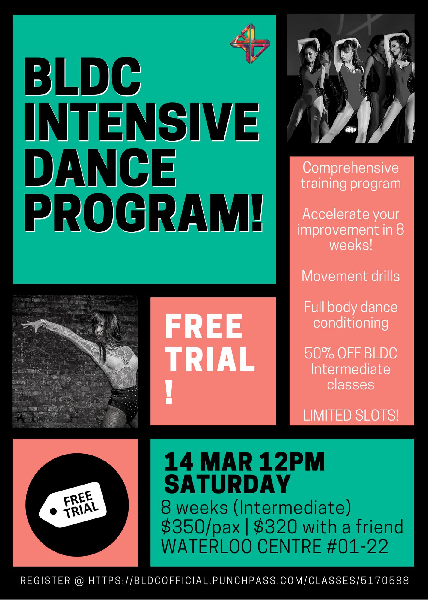 Free Trial: BLDC Intensive Dance Program