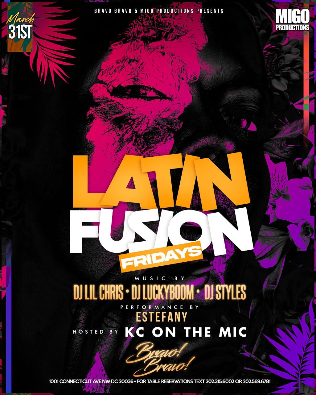 Latin Fusion at Bravo Bravo Dc