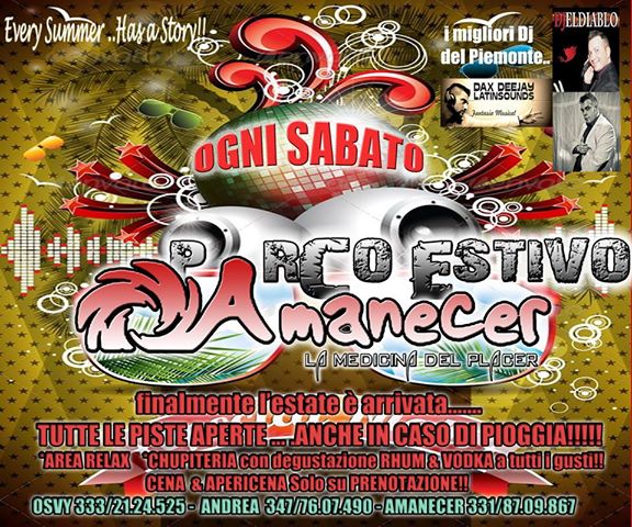 AMANECER @ LA FAMILIA LATINA @ SABATO 20 LUGLIO @ Il Divertimento è Cosa Nostra@