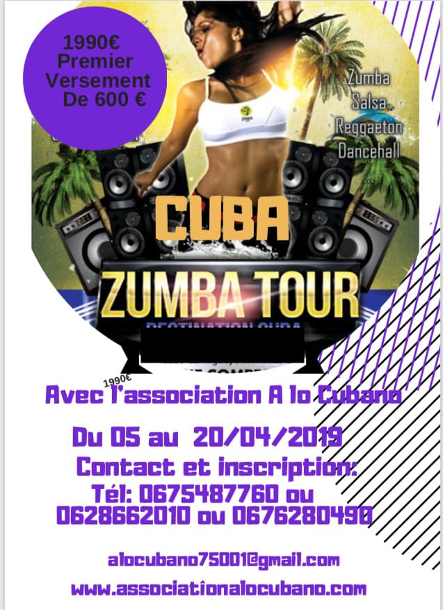 Zumba tour 2019