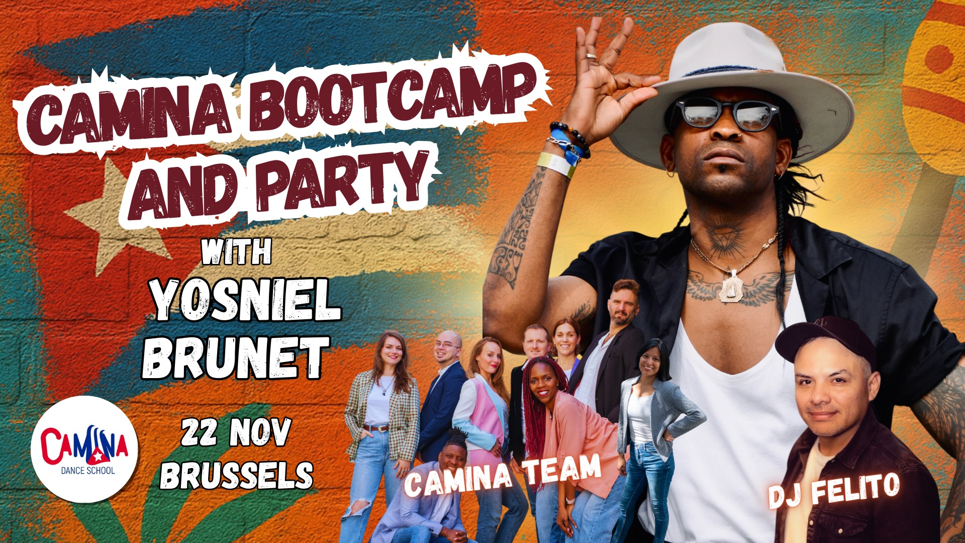 Cuban Bootcamp and Party with Yosniel Brunet