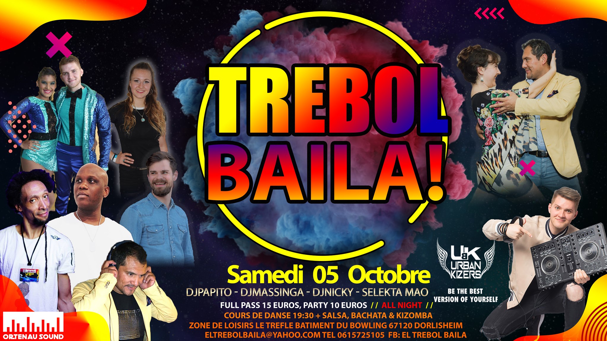 El Trébol Baila - SBK Party 3 Salles - 5 Octobre