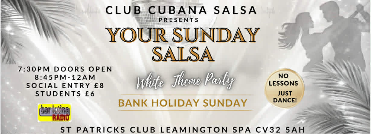 SUNDAY BANK HOLIDAY DANCE PARTY
