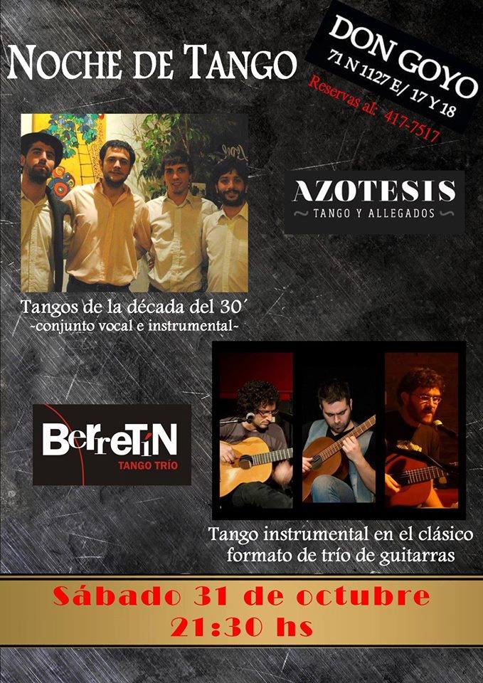 Noche de Tango en Don Goyo
