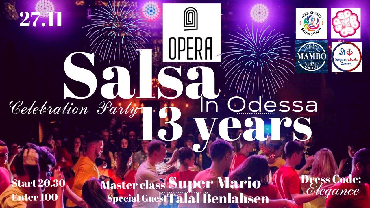 Salsa 13 years Opera