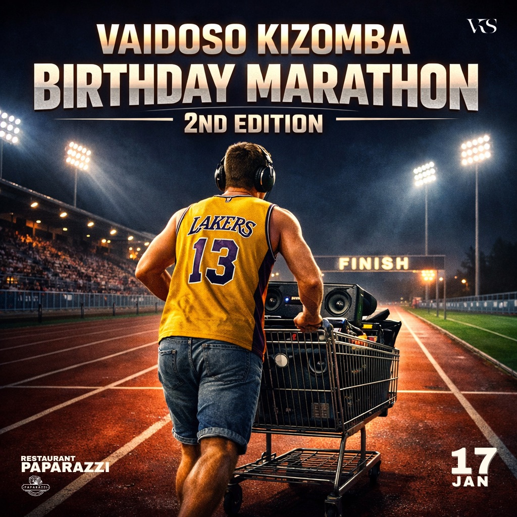 Vaidoso Kizomba Birthday Marathon - 2nd Edition