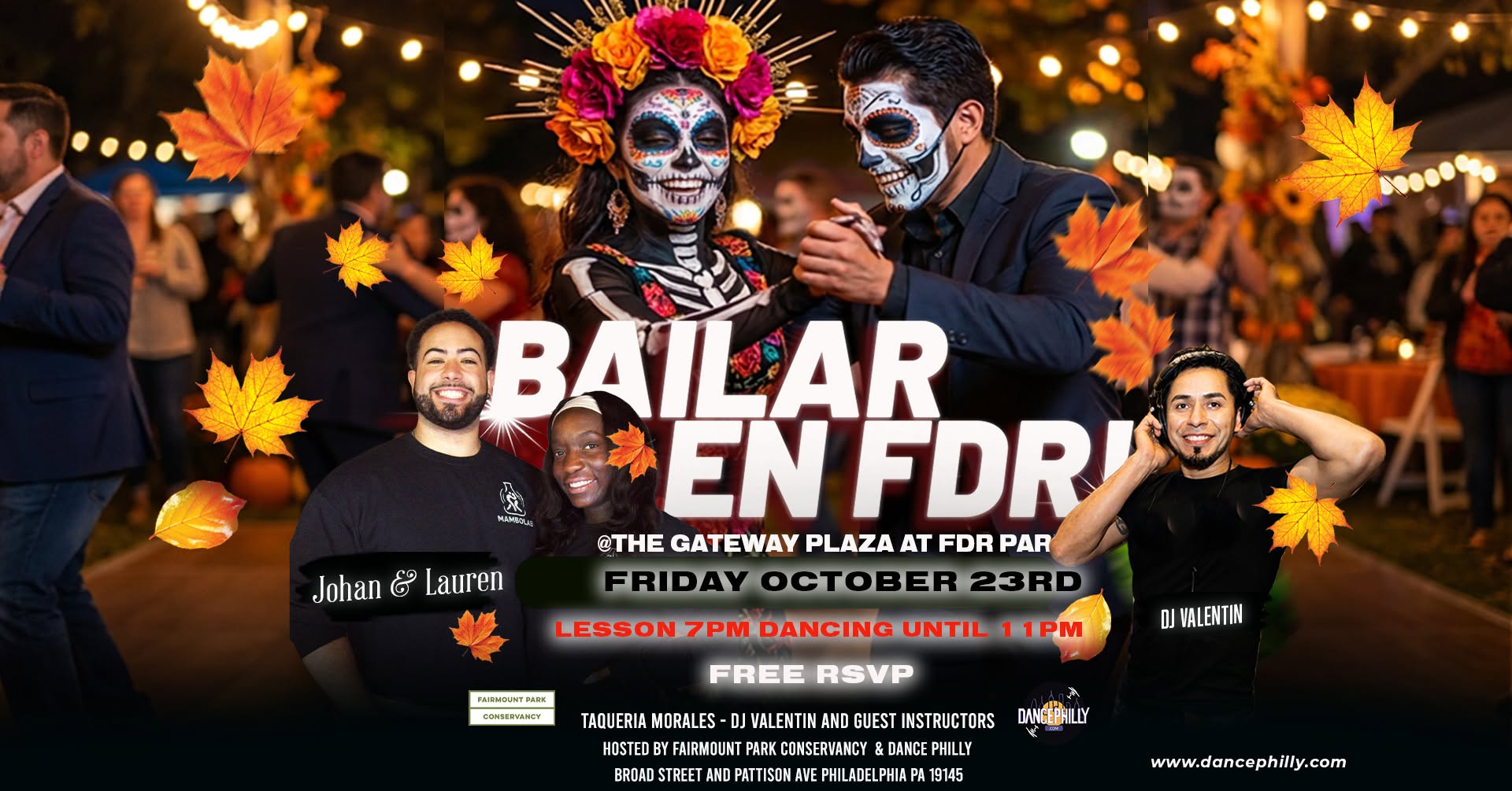 Bailar En FDR! Dia De Muertos Party