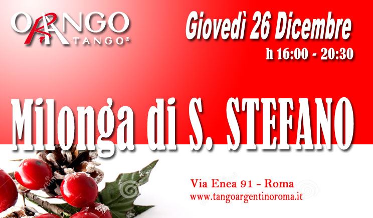 La Milonga di Santo Stefano di OrangoTango
