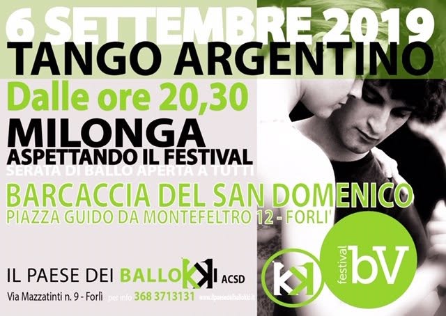 Milonga aspettando il Festival del Buon Vivere a Forlì
