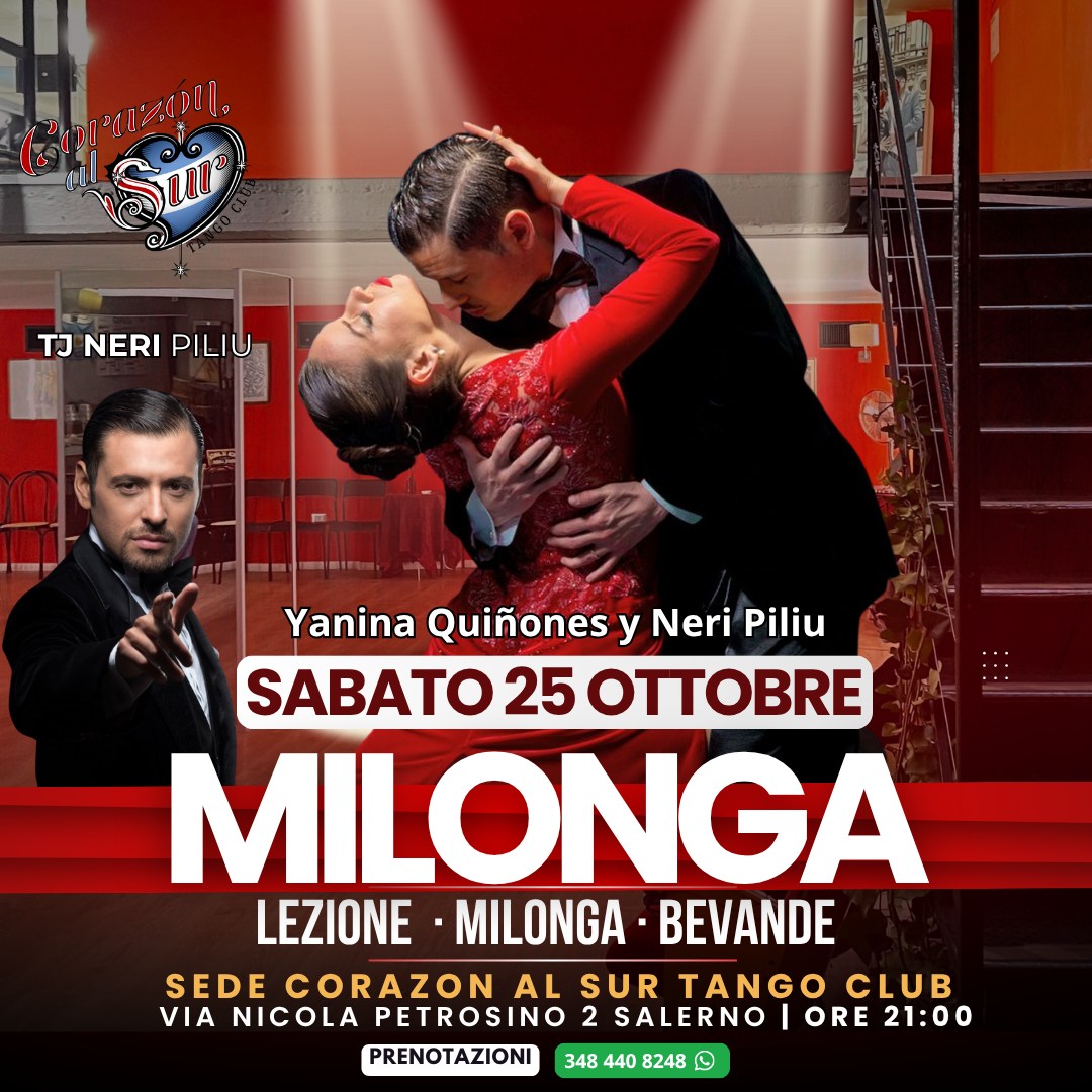 Milonga Argentina a Salerno
